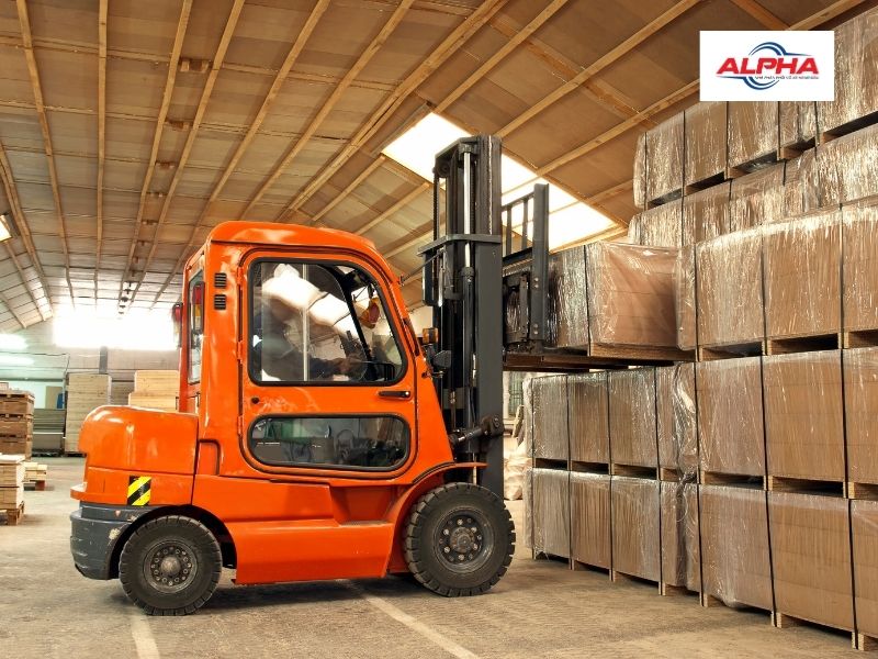 lốp xe nâng có áp suất chuẩn sẽ vận hành êm ái hơn